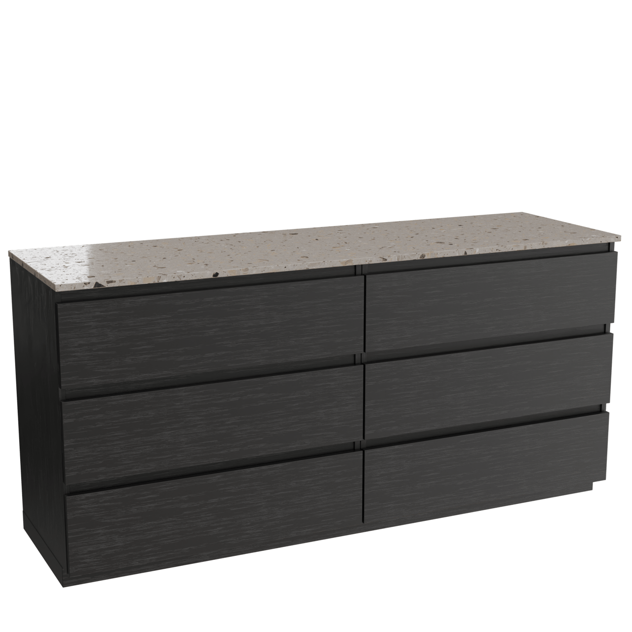 Balmani Lucida badkamermeubel met Stretto tablet voor waskom(men)