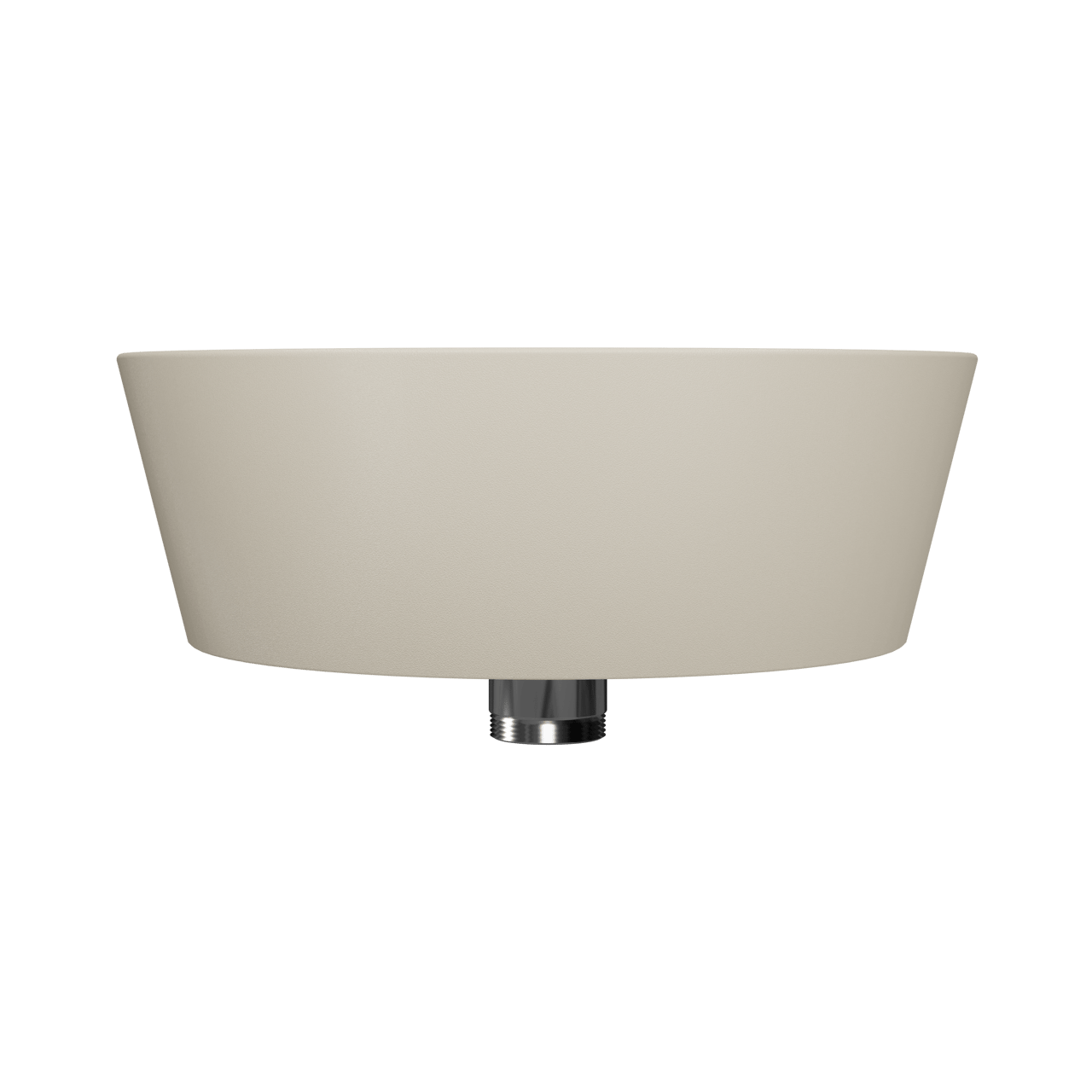 Storke Cona Aufsatzwaschbecken matt sand top solid rund Ø 36 cm