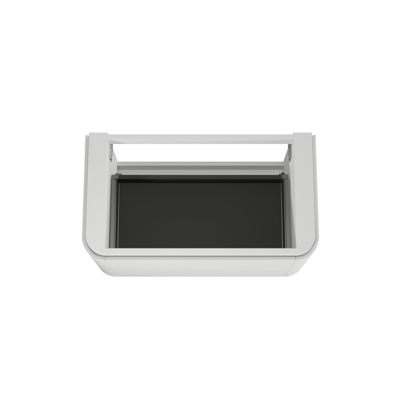 Balmani Moon meuble sous-lavabo suspendu 100 x 55 cm blanc mat 2 tiroirs