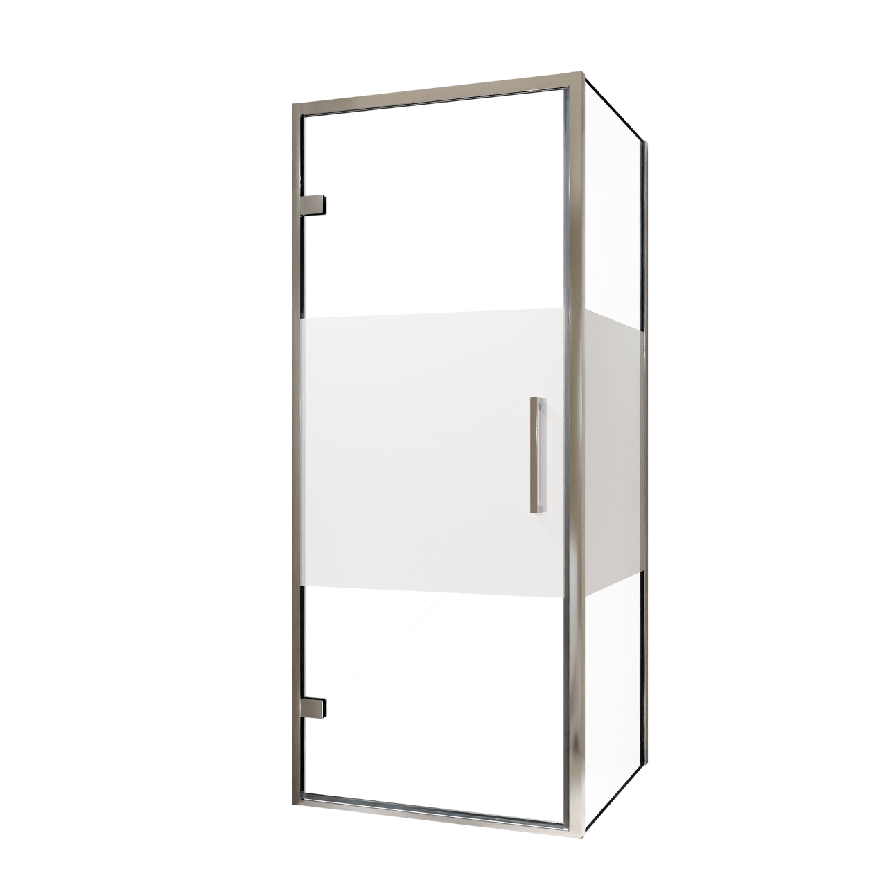 Balmani Senses Design Eckdusche mit Drehtür