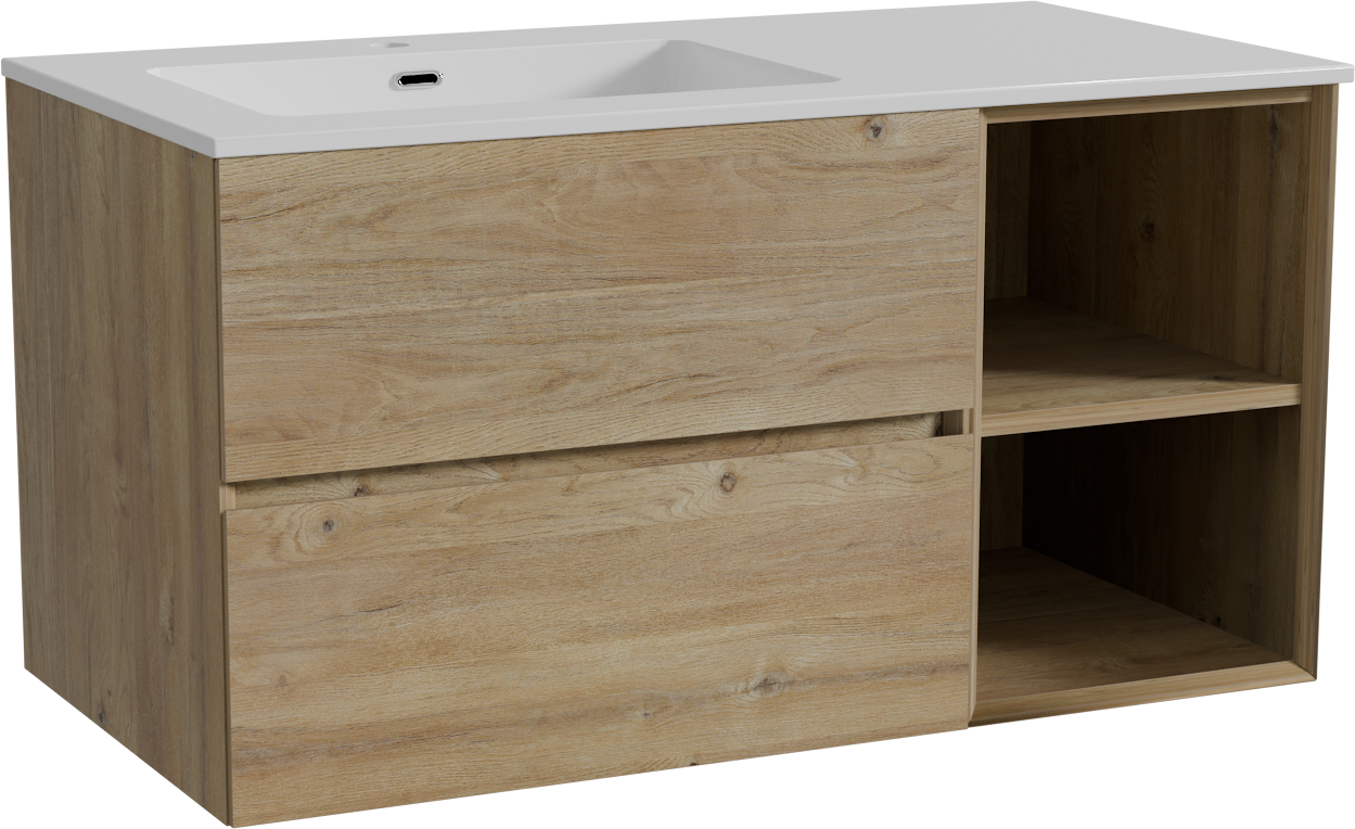 Storke Edge meuble salle de bains avec plan vasque Diva