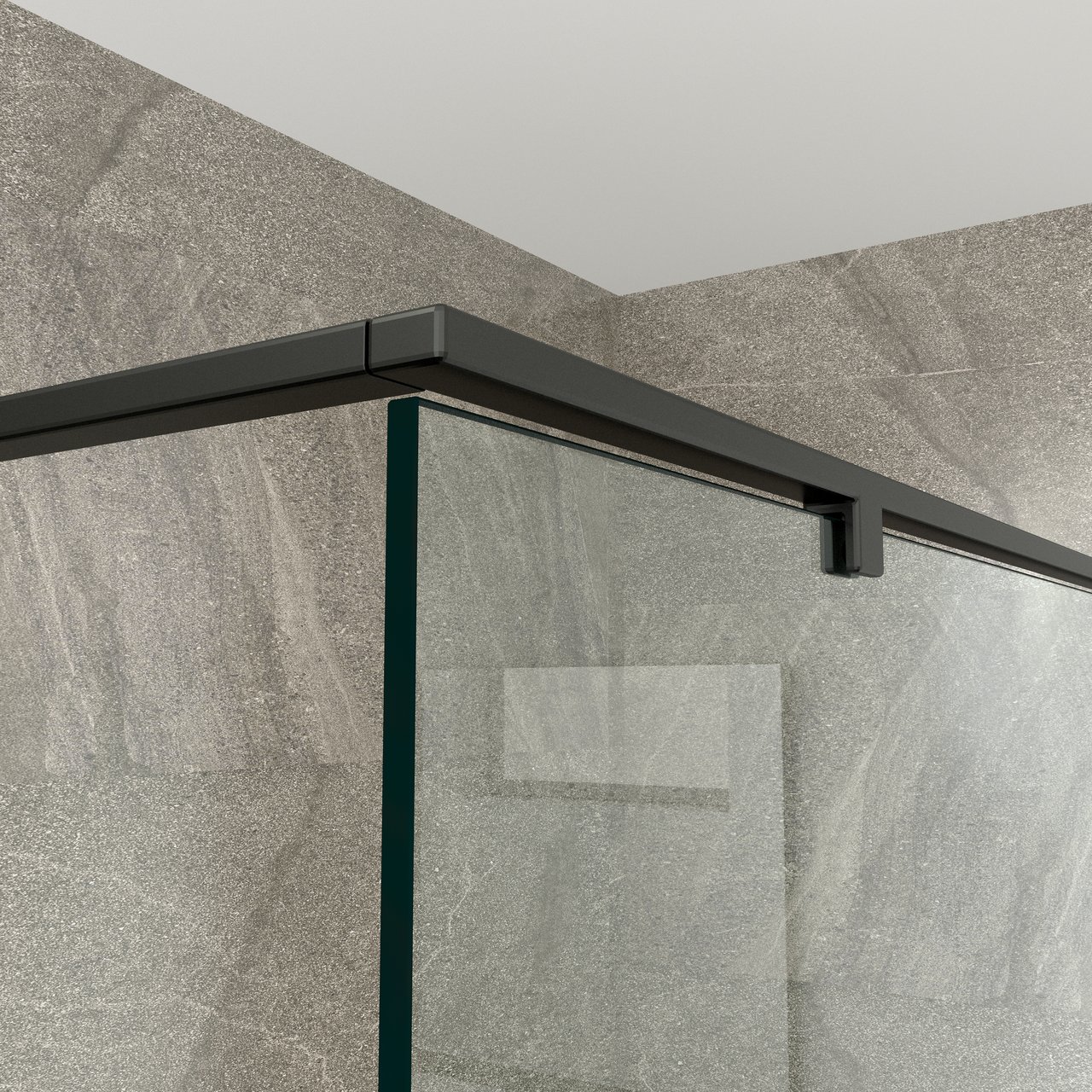 Balmani BMSS Crest stabilisatiestang rechts 132x100cm mat zwart