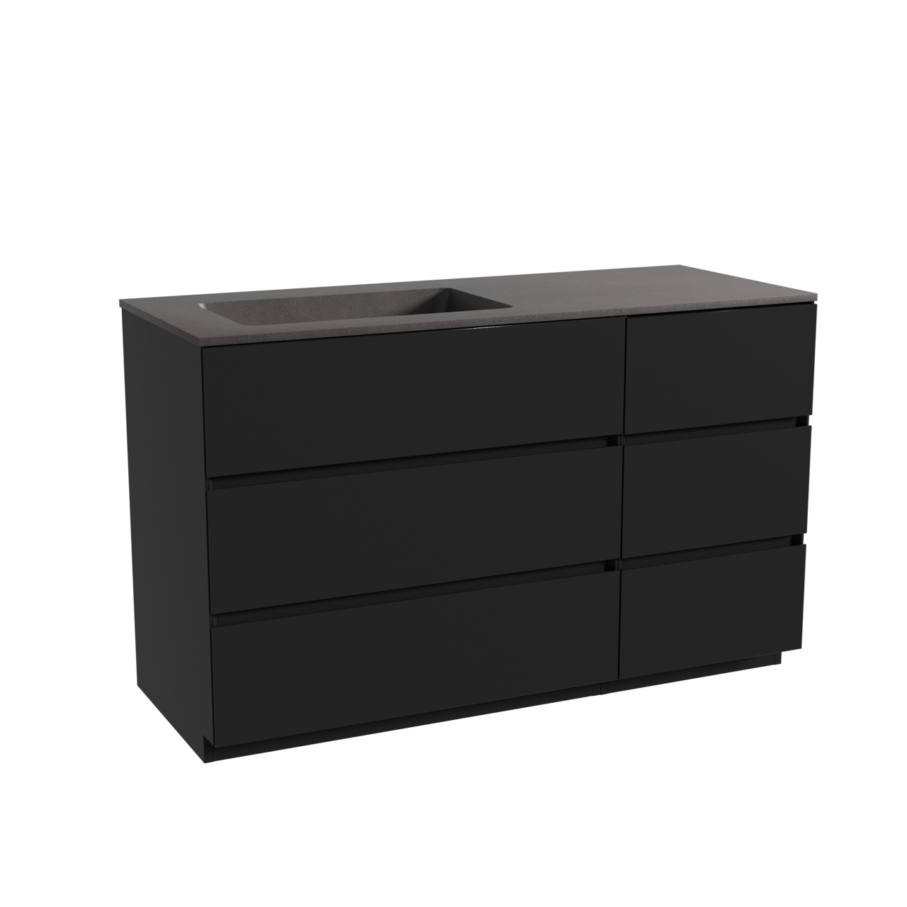 Storke Edge badkamermeubel met Scuro Wastafel