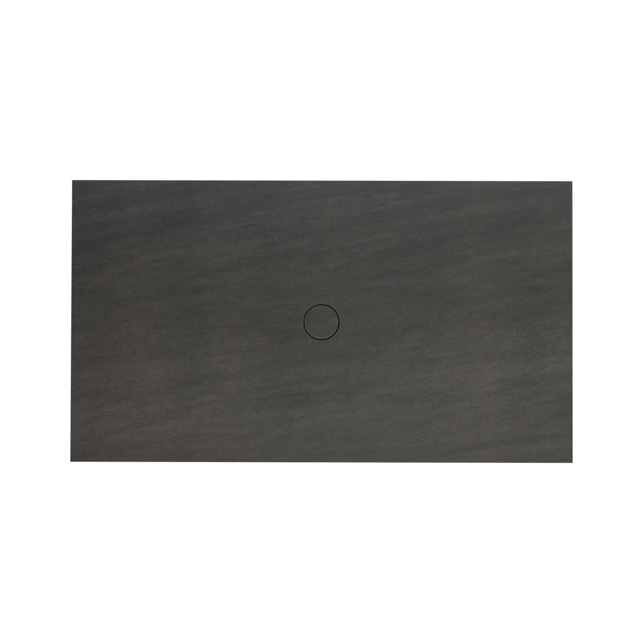 Balmani Studio douchebak 160 x 90 cm keramiek Basalt Black