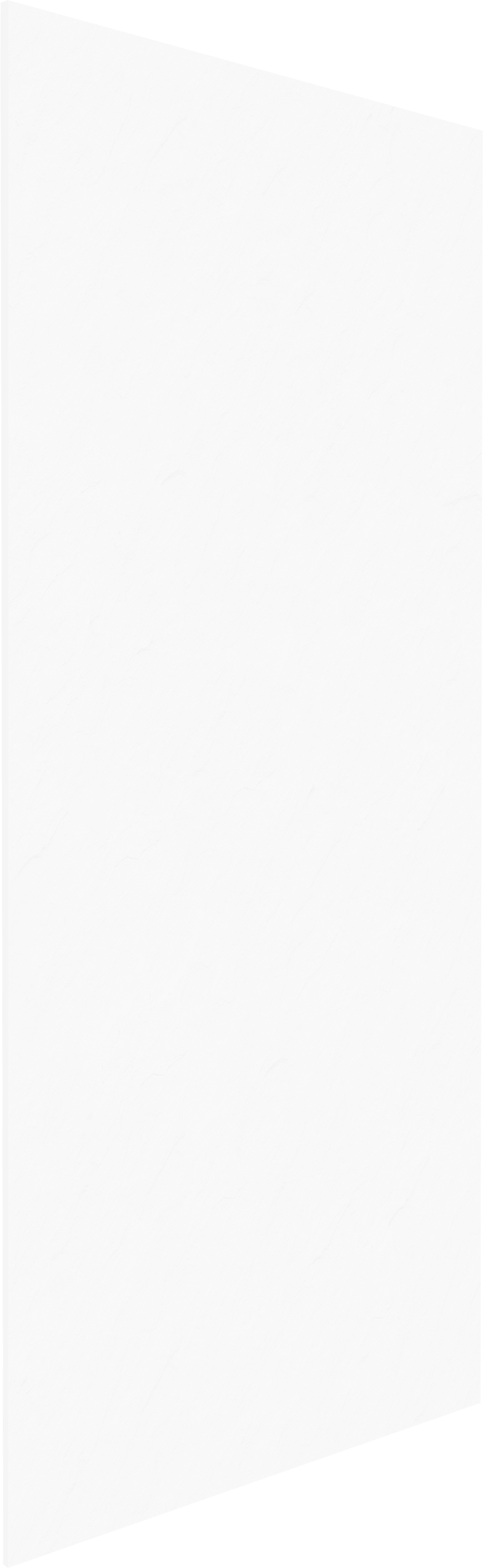 Balmani Piatto panneau mural de douche 120 x 260 cm Solid Surface blanc mat