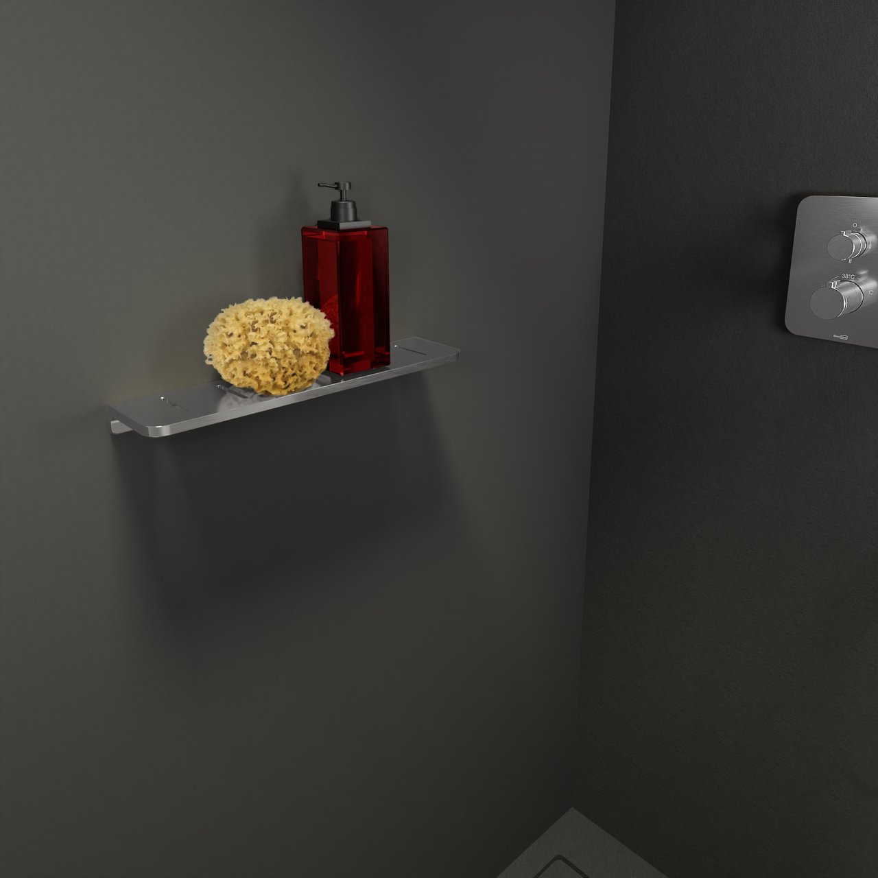 Blaufoss Leaf Brushed Coolmetal 40cm