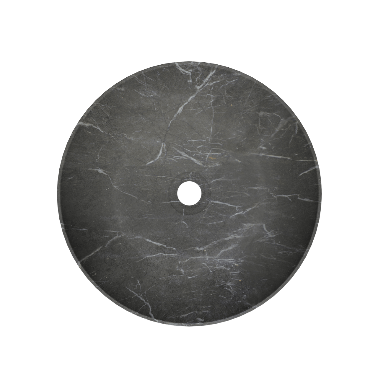 Balmani Still vasque à poser marbre Pietra Grey rond Ø 38 cm