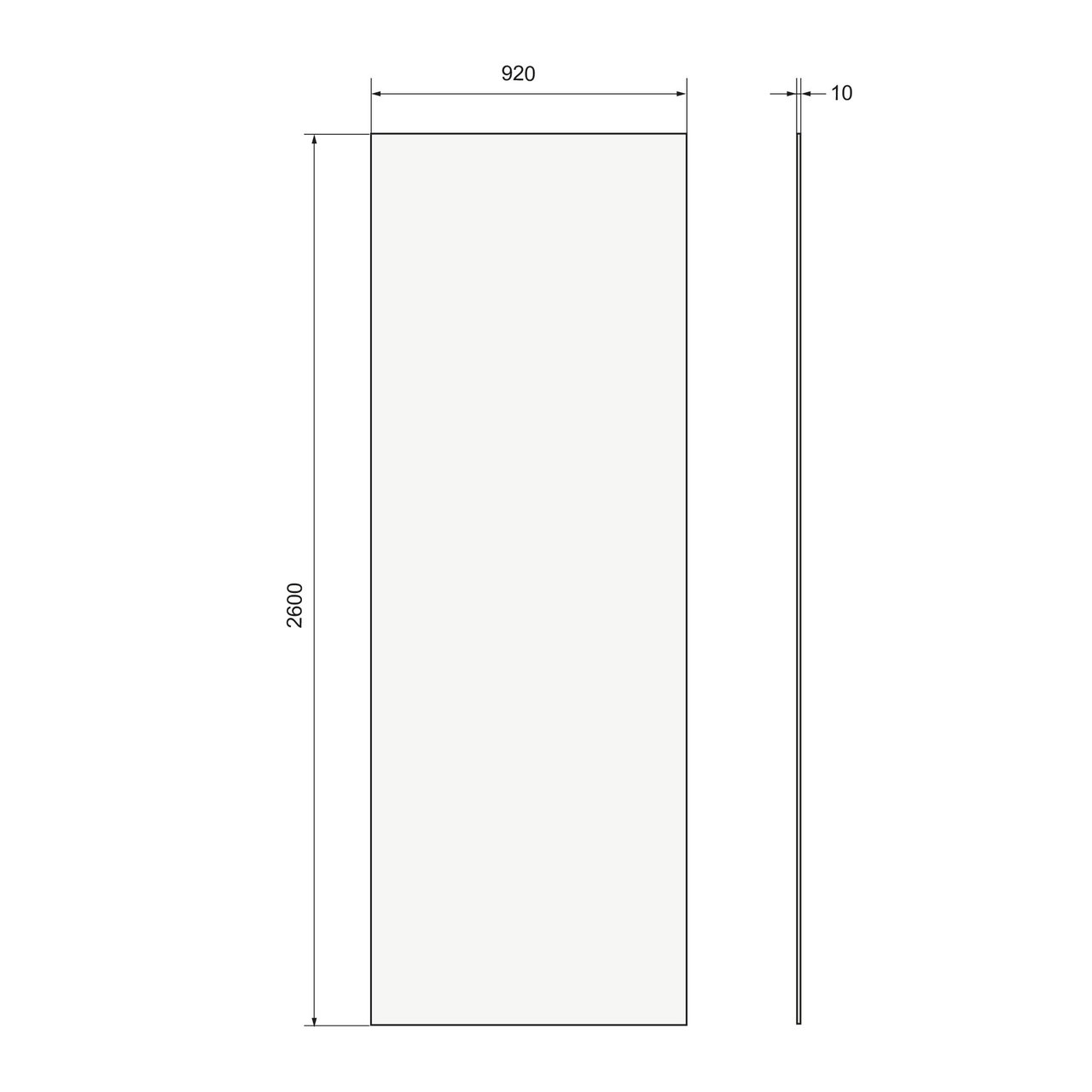 Balmani Zeno set douchewandbekleding 120 x 90 x 260 cm composietmarmer donkergrijs leisteenstructuur