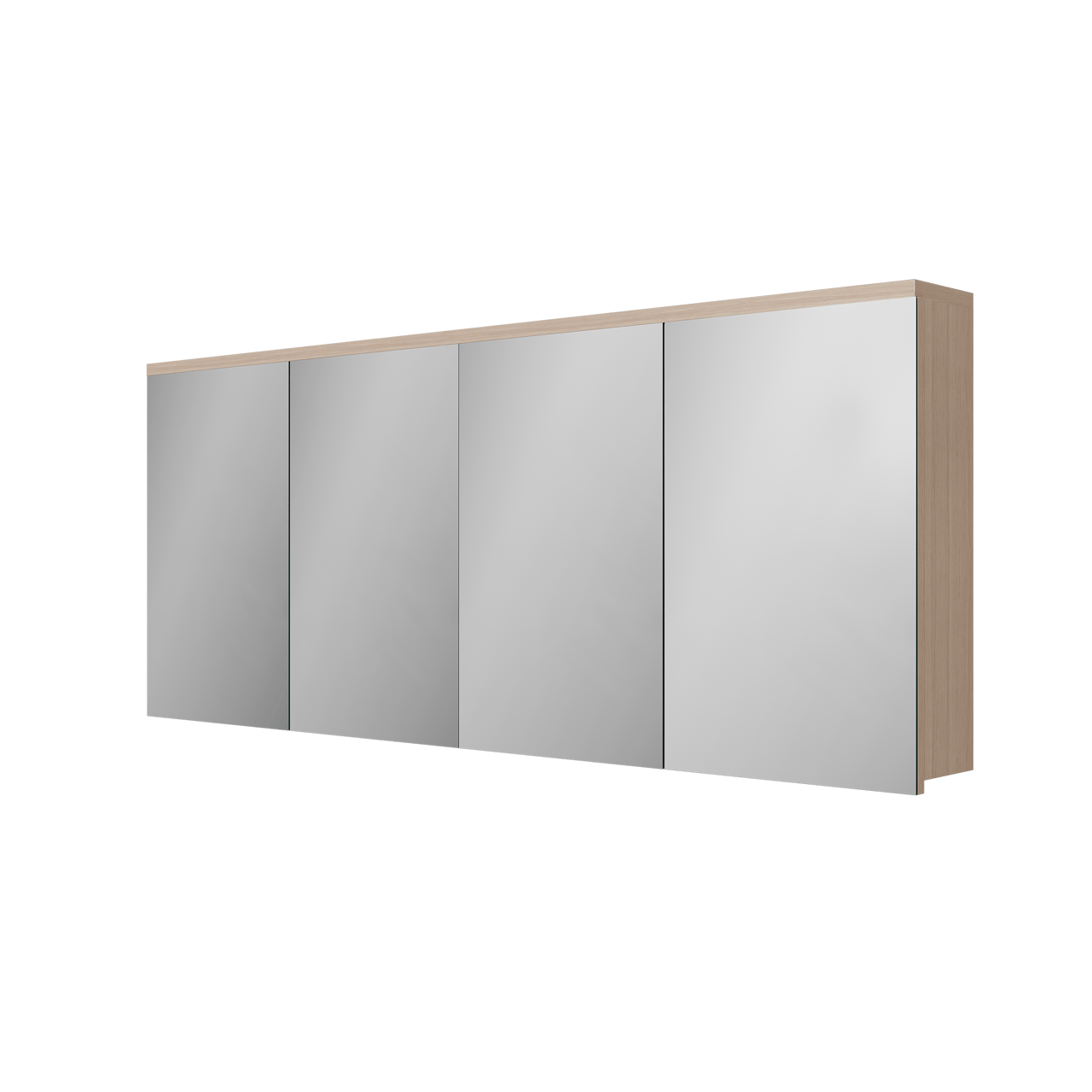 Balmani Legno spiegelkast 180 x 72 cm verweerde eik