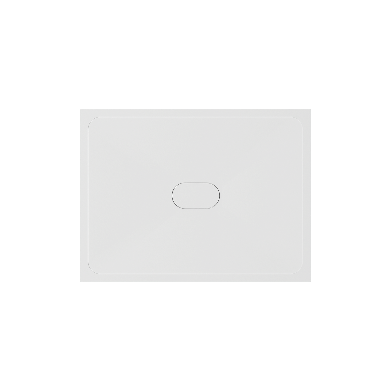 Balmani Artic douchebak 120 x 90 cm top solid mat wit