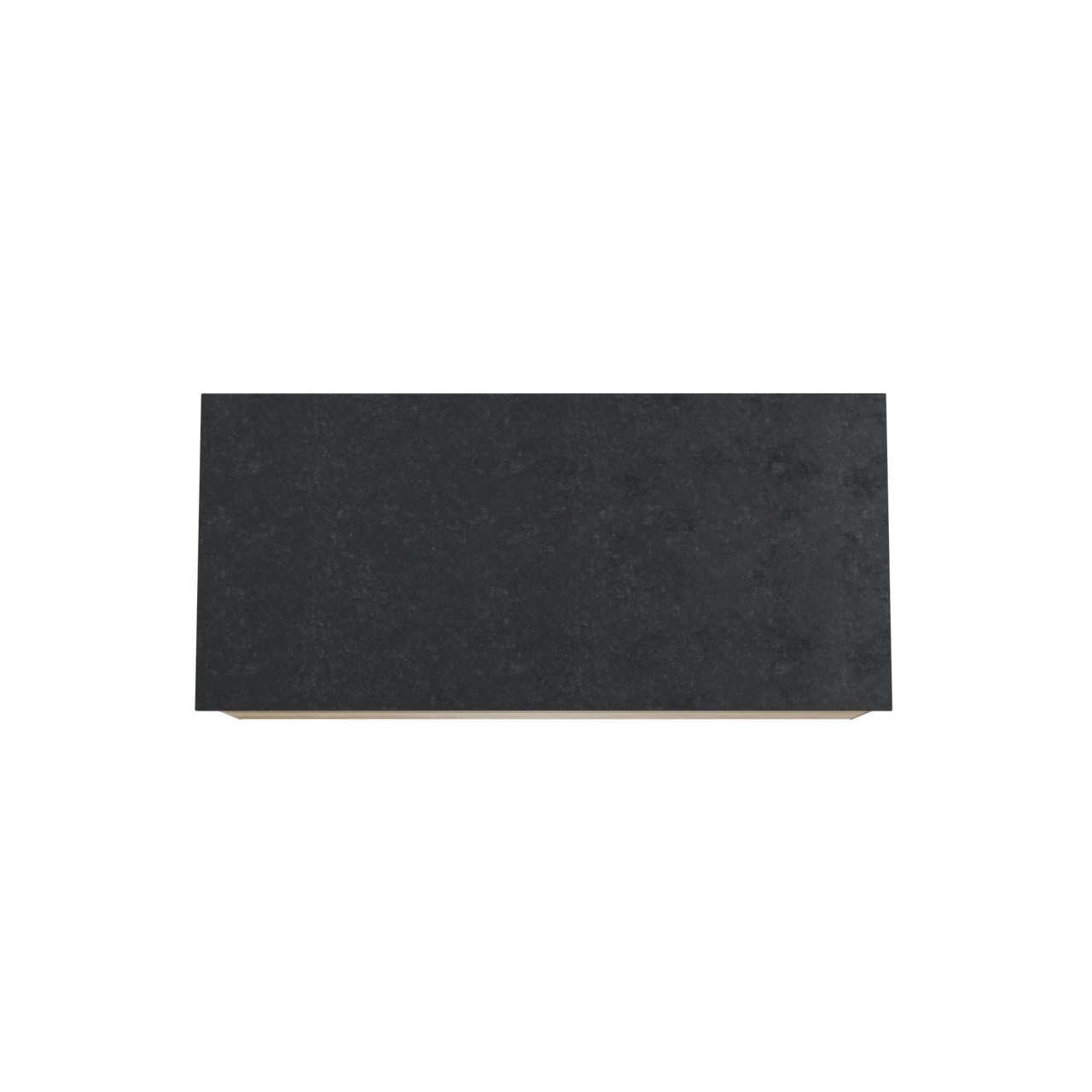 Balmani Mitra meuble salle de bains suspendu 120 x 55 cm chêne brut avec Stretto tablette simple en granit noir