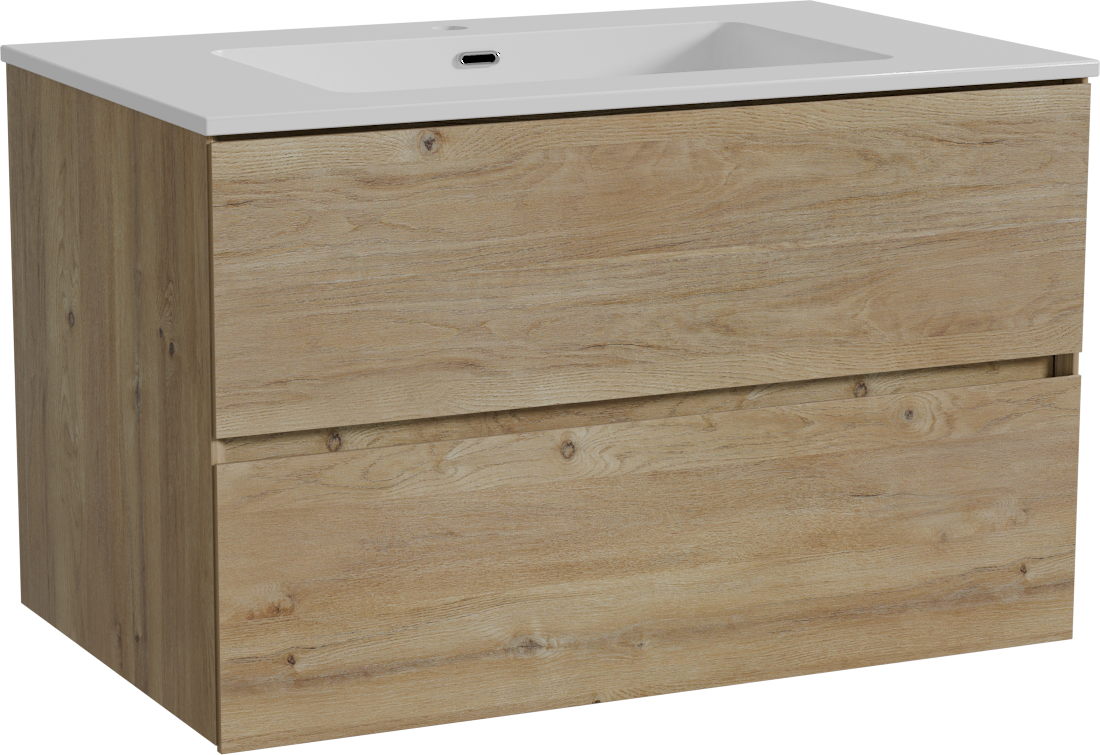 Storke Edge meuble salle de bains avec plan vasque Diva