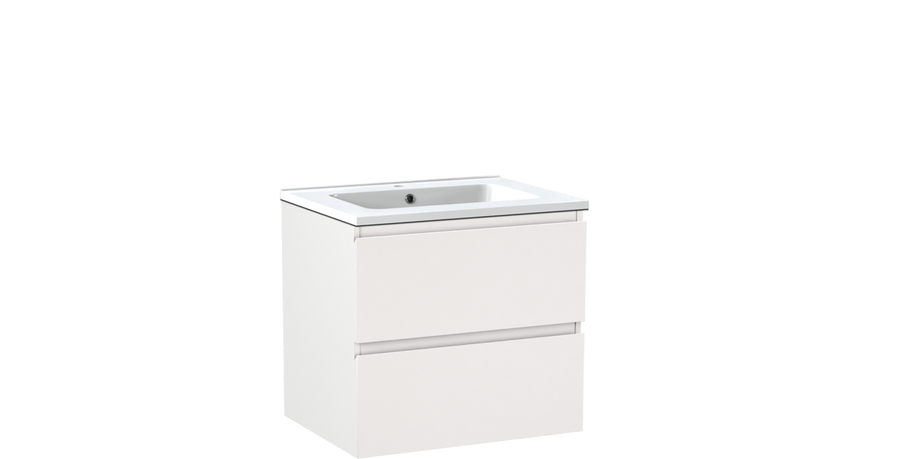 Linie Lado meuble salle de bains avec lavabo Vano