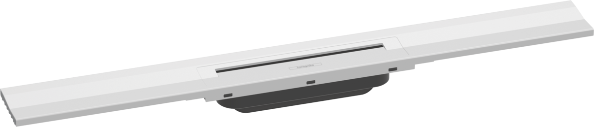 Hansgrohe RainDrain Flex caniveau de douche découpable montage mural 70cm Blanc Mat