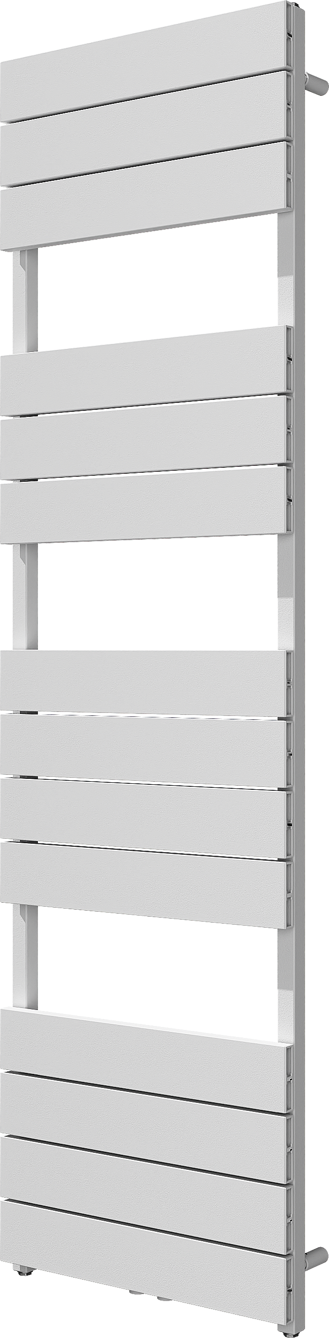 Vipera Teide sèche-serviettes Simple 50 x 180 cm chauffage électrique blanc mat raccordement latéral et central possible 800W, résistance incluse