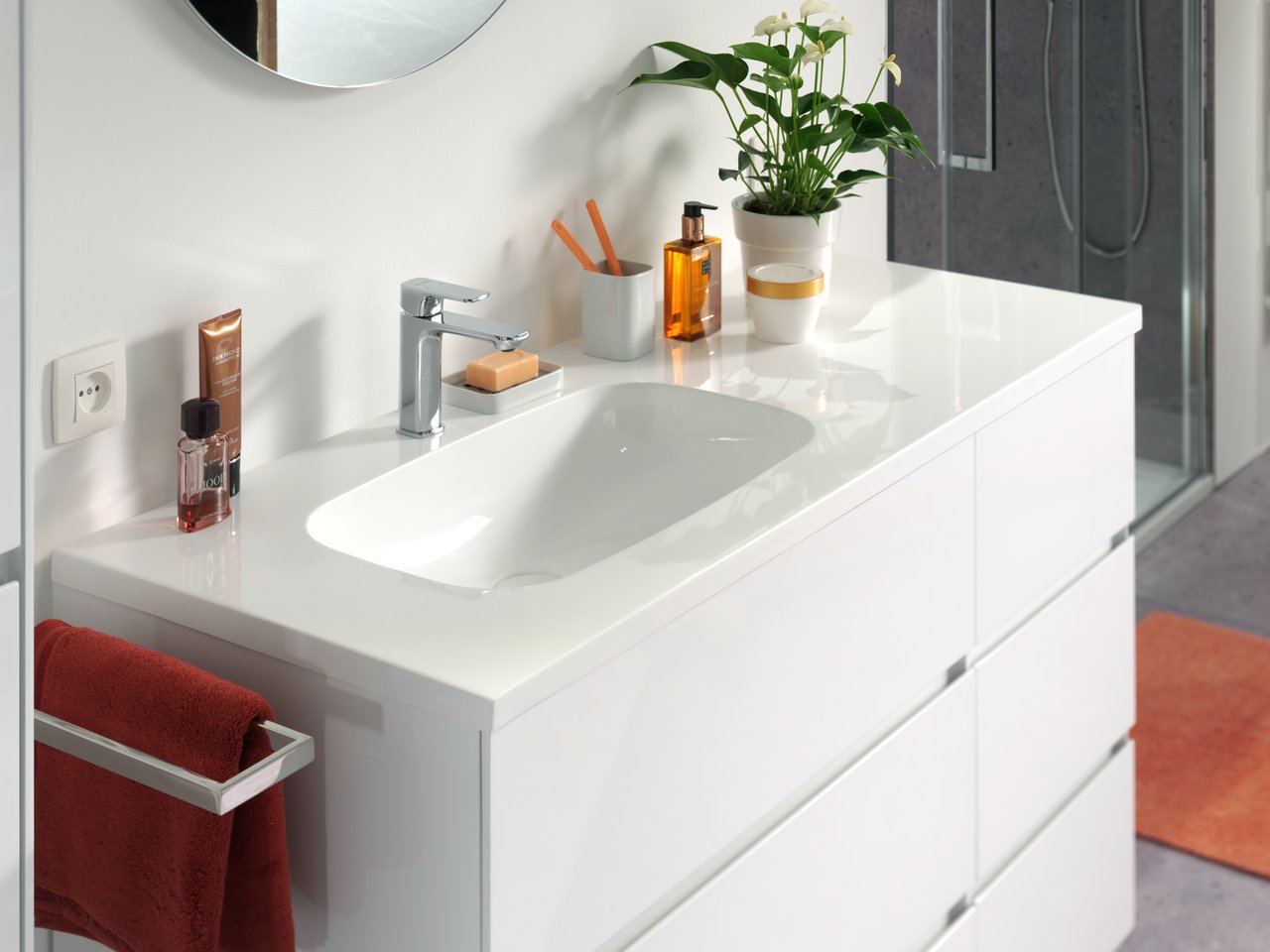 Blaufoss Sierra robinet de lavabo chrome brillant
