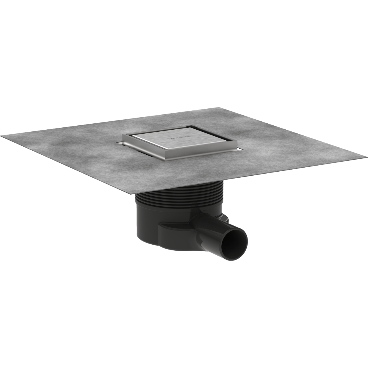 Hansgrohe RainDrain Brillance siphon de douche 10cm RSV Look