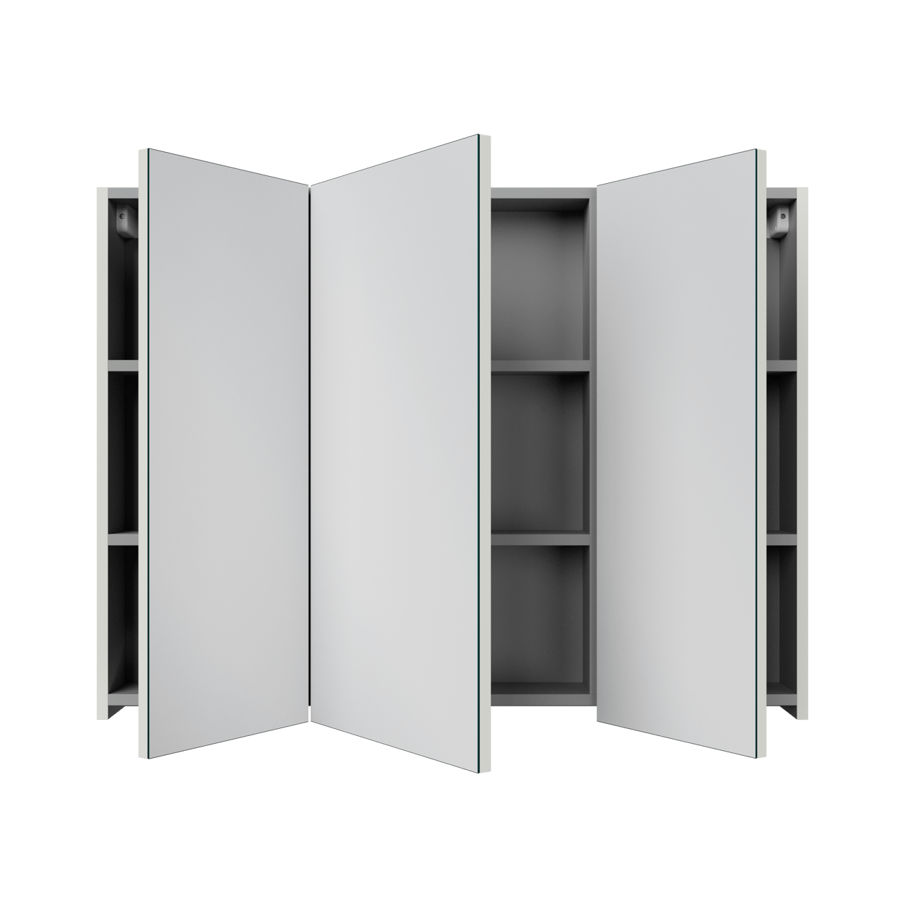 Linie Montro armoire de toilette 100 x 75 cm greige