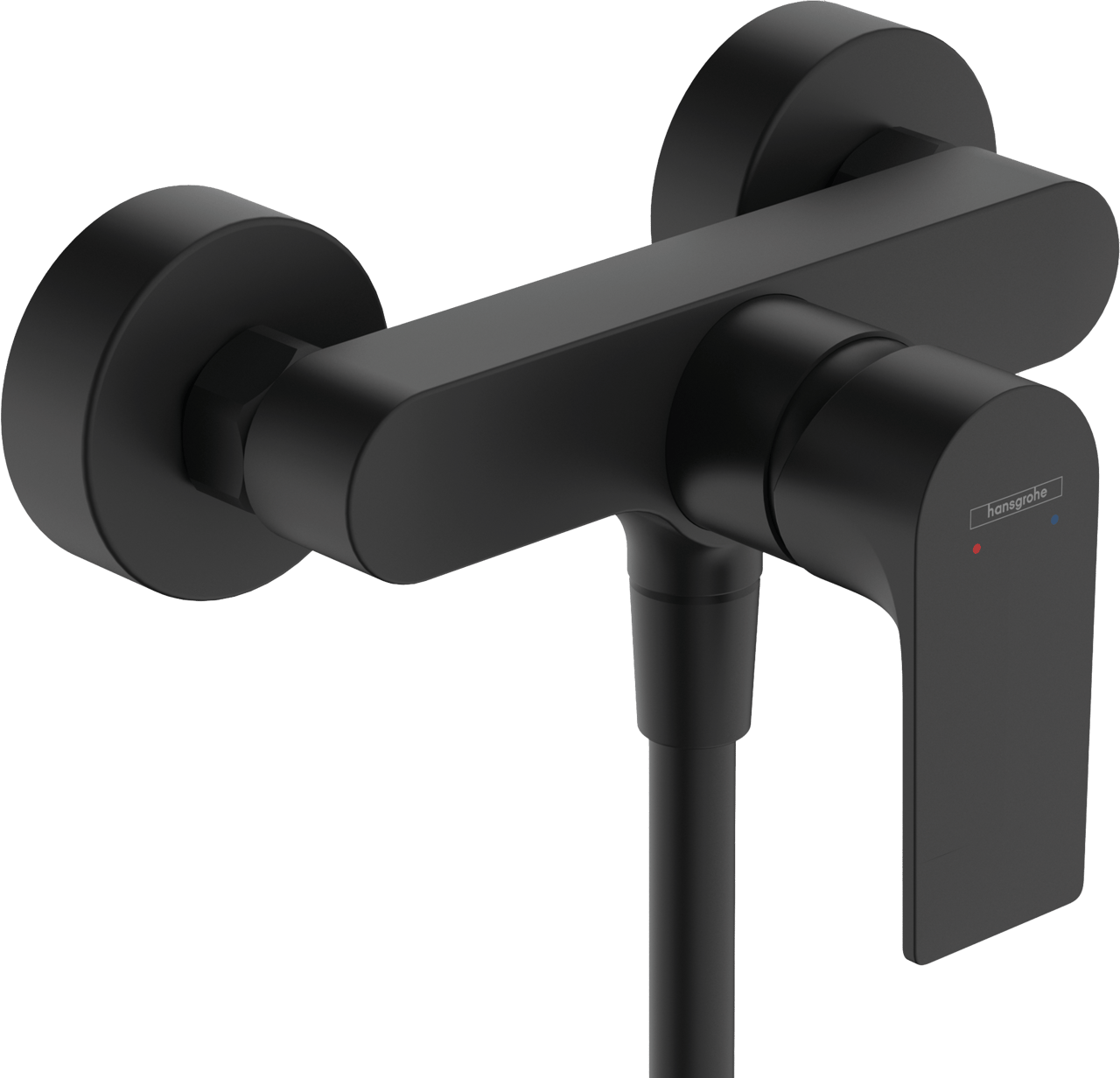 Hansgrohe Rebris E robinet de douche mitigeur Noir Mat