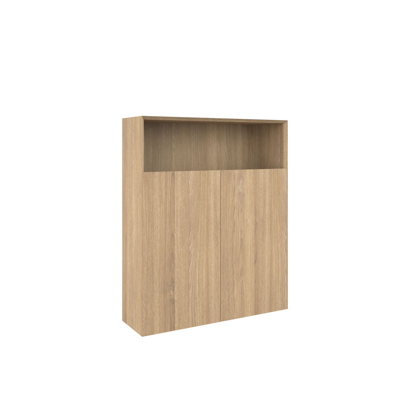 Balmani Idra colonne salle de bains suspendue placage chêne naturel 100 x 30 x 120 cm