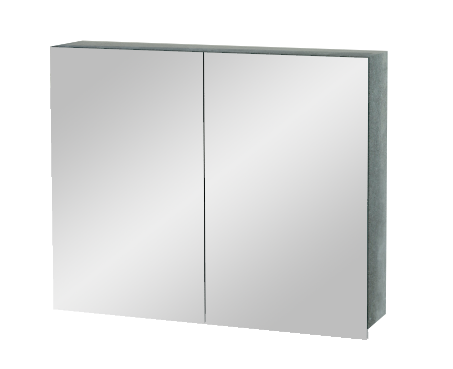 Balmani Lucida armoire de toilette 90 x 72 cm béton gris foncé
