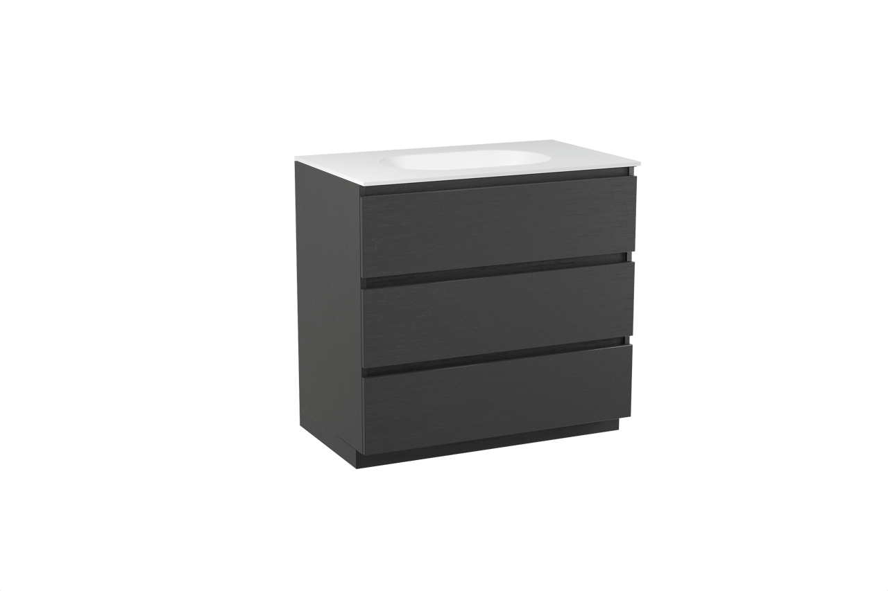 Balmani Lucida meuble salle de bains avec lavabo Tablo Oval