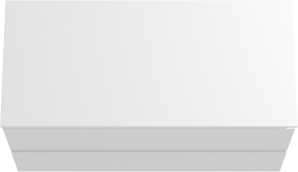 Linie Lado meuble salle de bains suspendu 100 x 46 cm blanc mat avec Lado tablette simple ou double en marbre composite blanc brillant