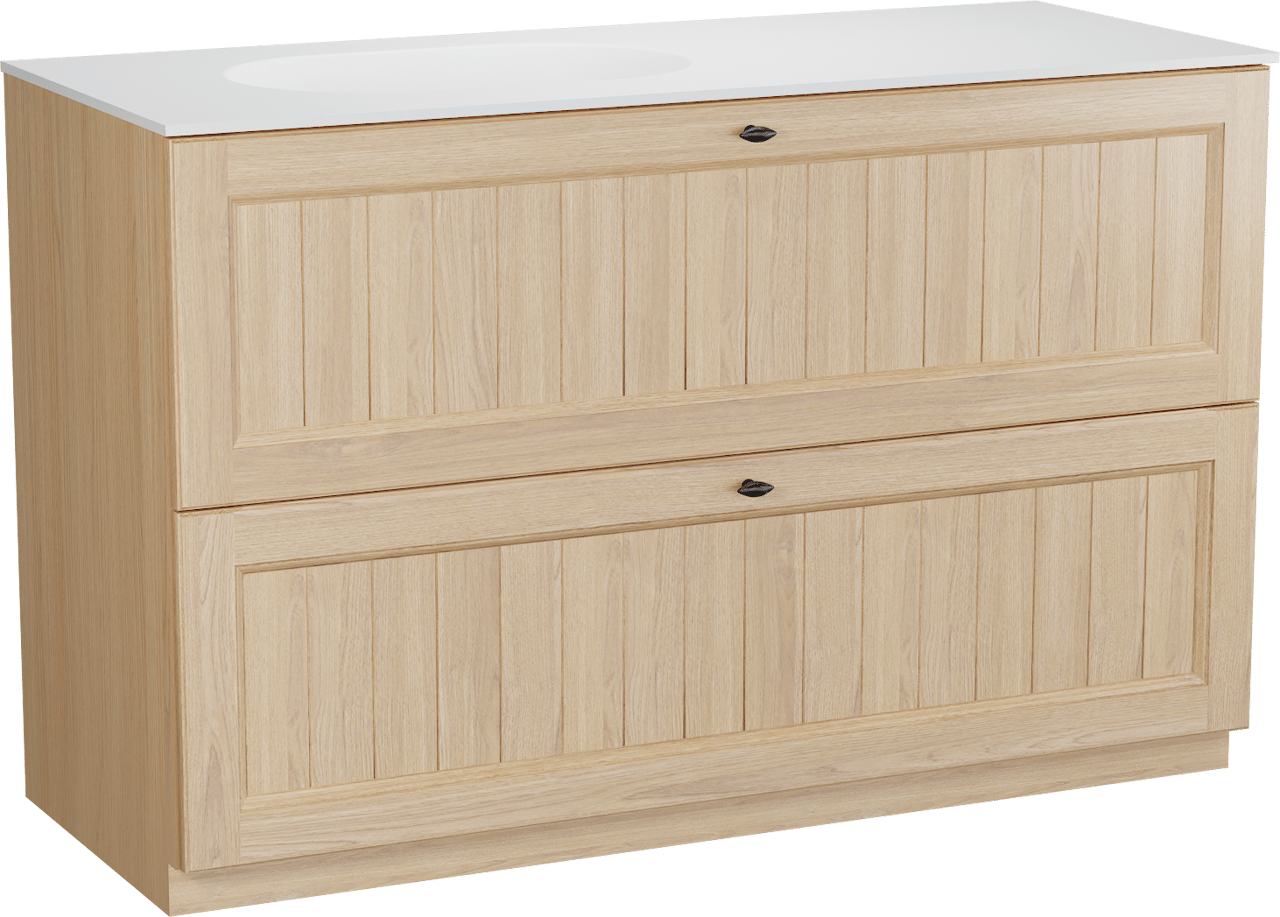 Balmani Lemon badkamermeubel met Tablo Oval Wastafel