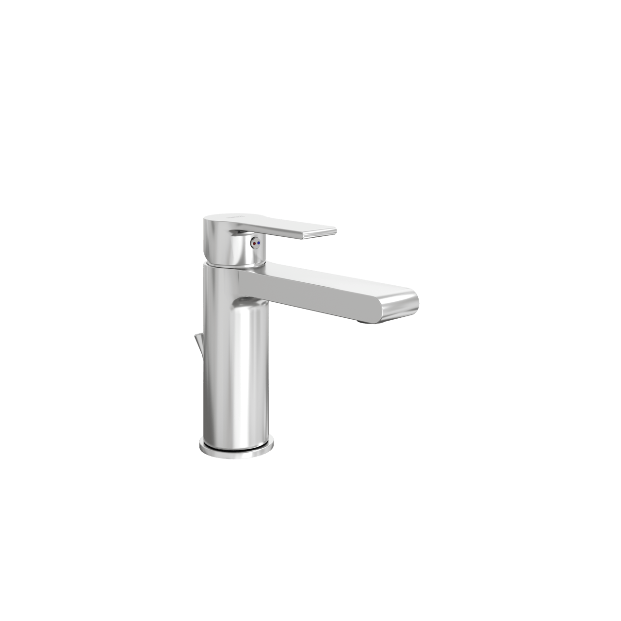 Blaufoss Carat wastafelkraan chroom