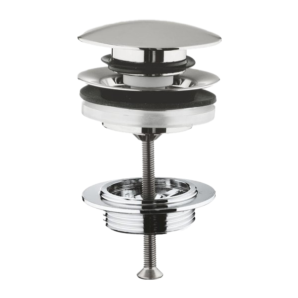 Grohe crépine lavabo fermable Brushed Supersteel