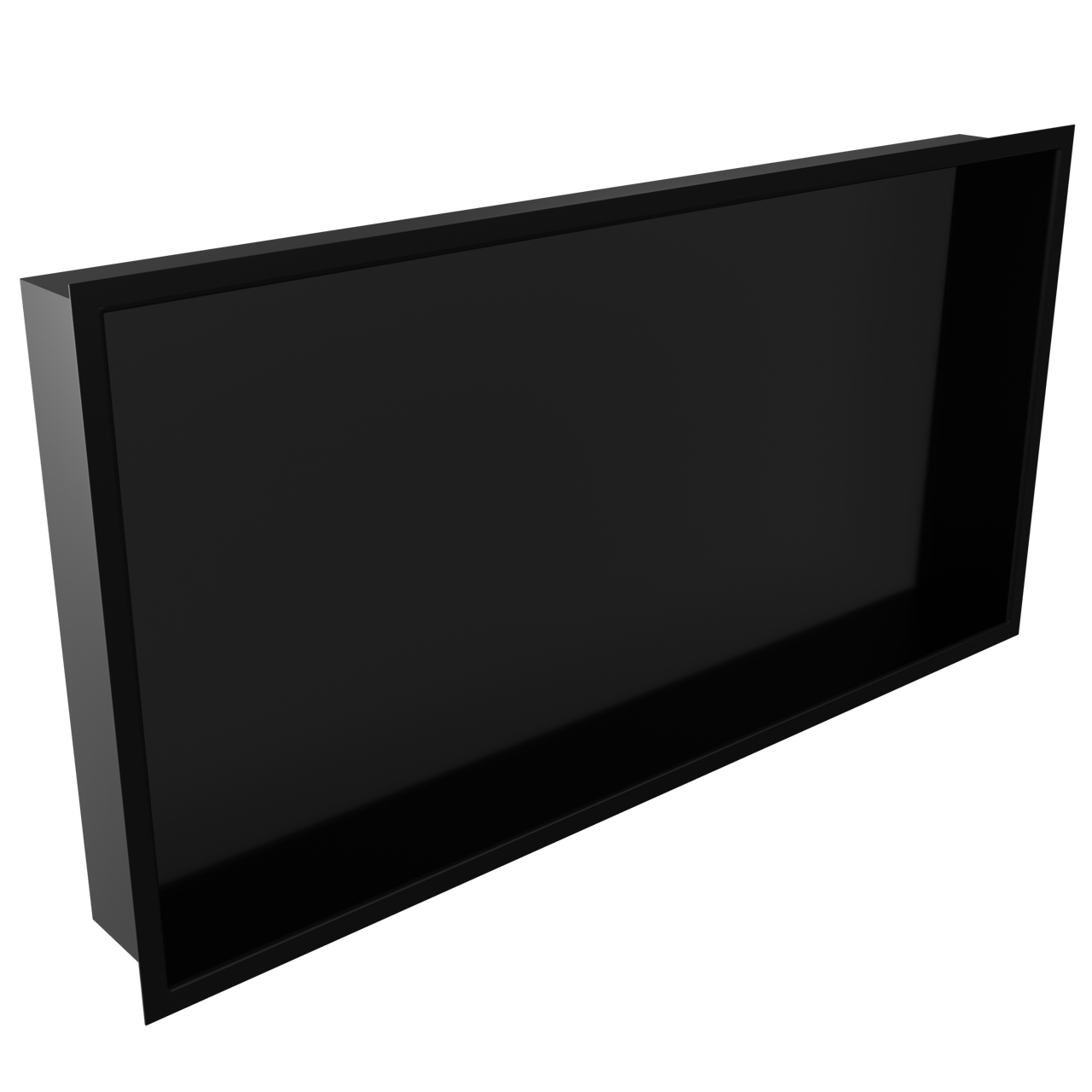 Blaufoss Box Niche encastrée, 60 x 30 cm, noir mat