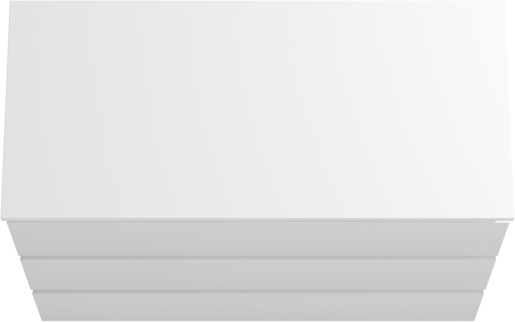 Linie Lado freistehendes Möbelstück Set: 100 x 46 cm, Weiß glänzend, mit Lado Einzel- oder Doppel Waschtischplatte, Marmorkomposit Weiß glänzend