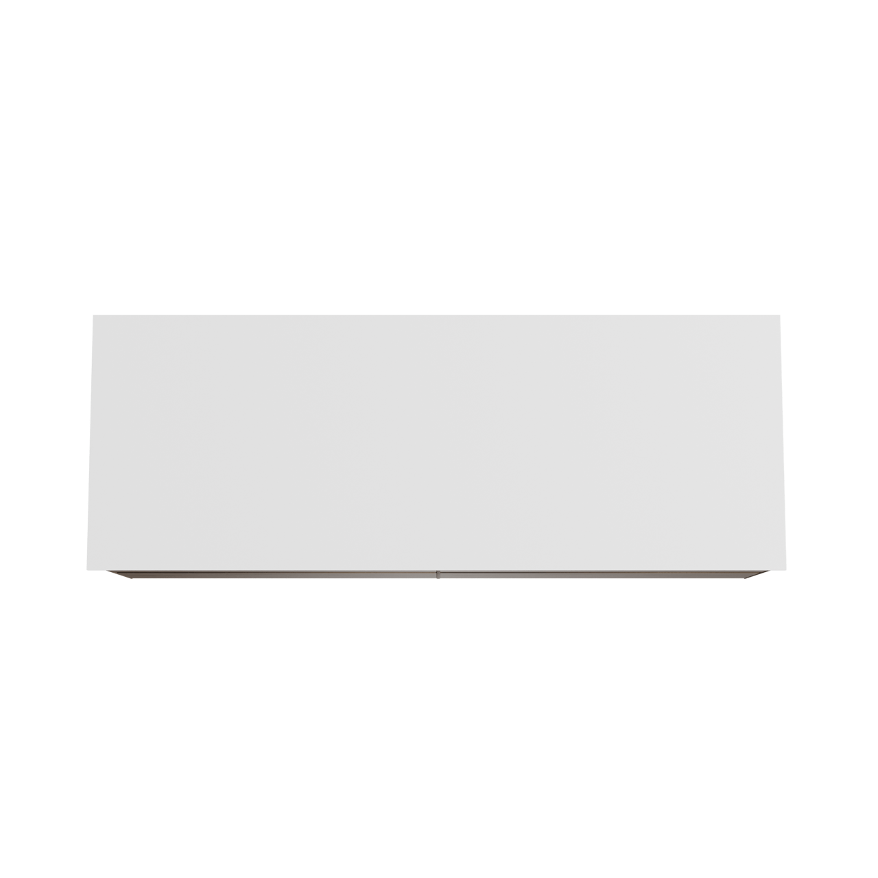 Balmani Mitra hängendes Möbelstück Set: 150 x 55 cm, Amerikanischer Nussbaum, mit Stretto Einzel- oder Doppel Waschtischplatte, Solid Surface Weiß matt