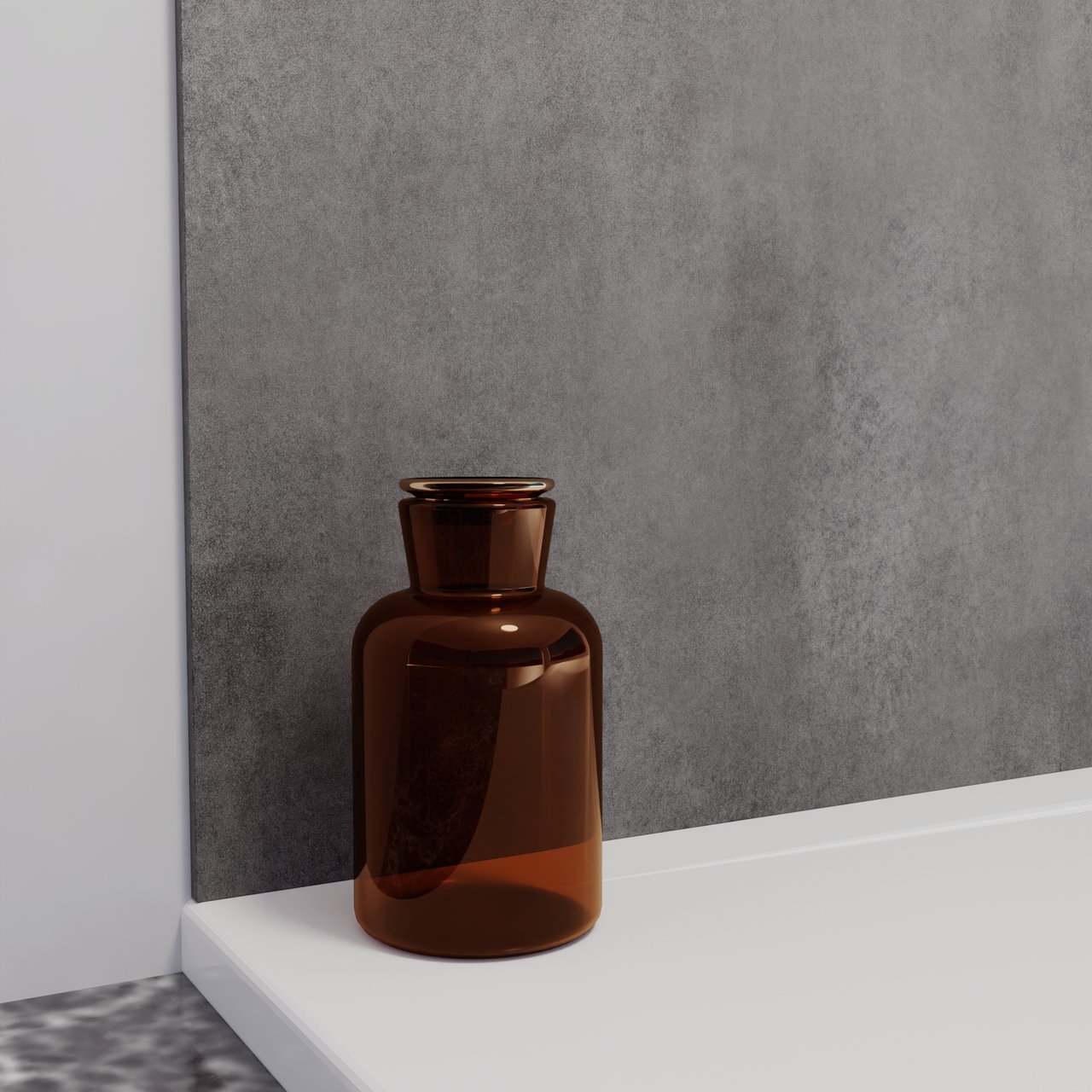 Linie Plato set douchewandbekleding set 120x260 & 90x260 cm pvc donkergrijs Dakota