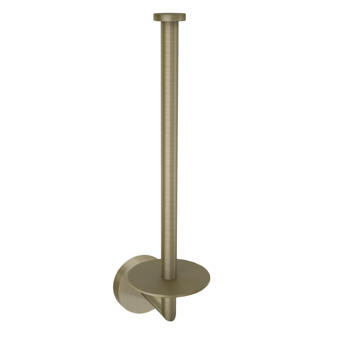 Blaufoss Harmony Reserve-WC-Rollen-Halter, Brushed Champagne Gold