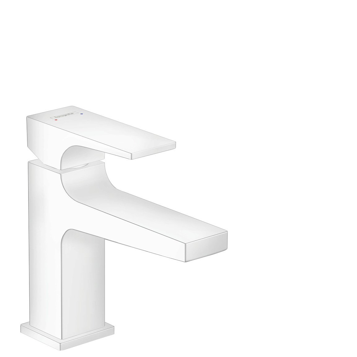 Hansgrohe Metropol 100 wastafelkraan Matt White