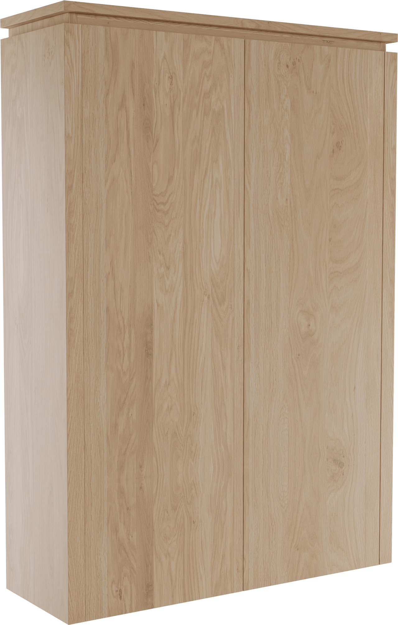 Balmani Eclips zwevende kolomkast natuur eiken 90 x 32 x 130 cm