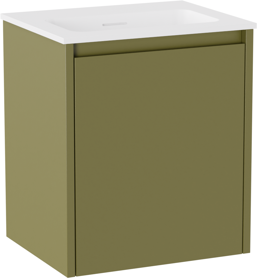 Storke Seda meuble salle bains avec plan vasque Scuro