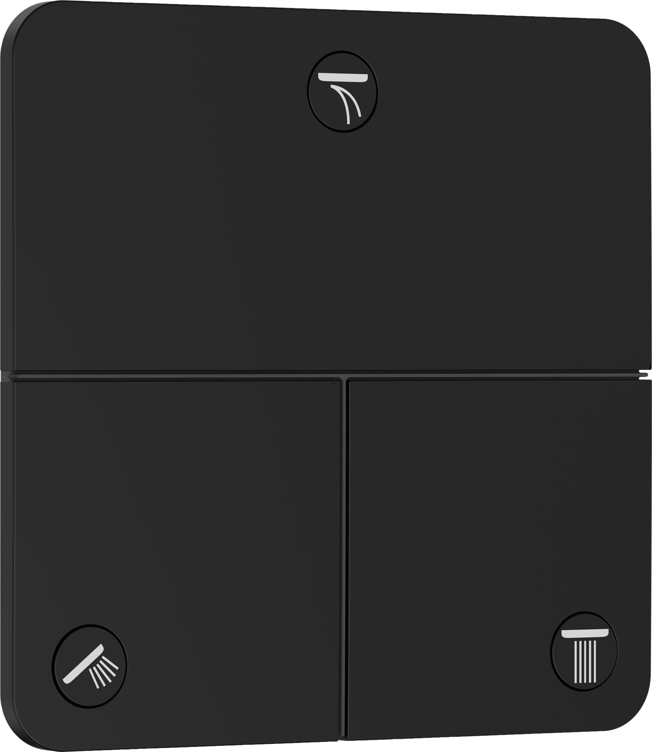 Hansgrohe Showerselect Comfort Q Unterputz-Duschmischarmatur Schwarz matt