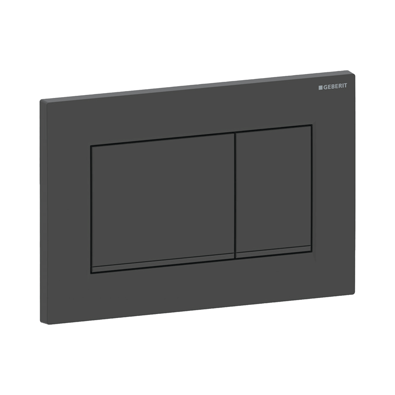 Sigma20 plaque de commande carrée, noir mat/noir brillant pour Sigma UP320 ou UP720 bâti-support