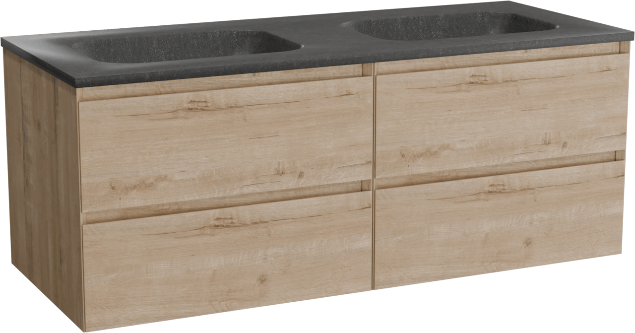 Balmani Mitra meuble salle de bains avec plan vasque Tablo Arcato