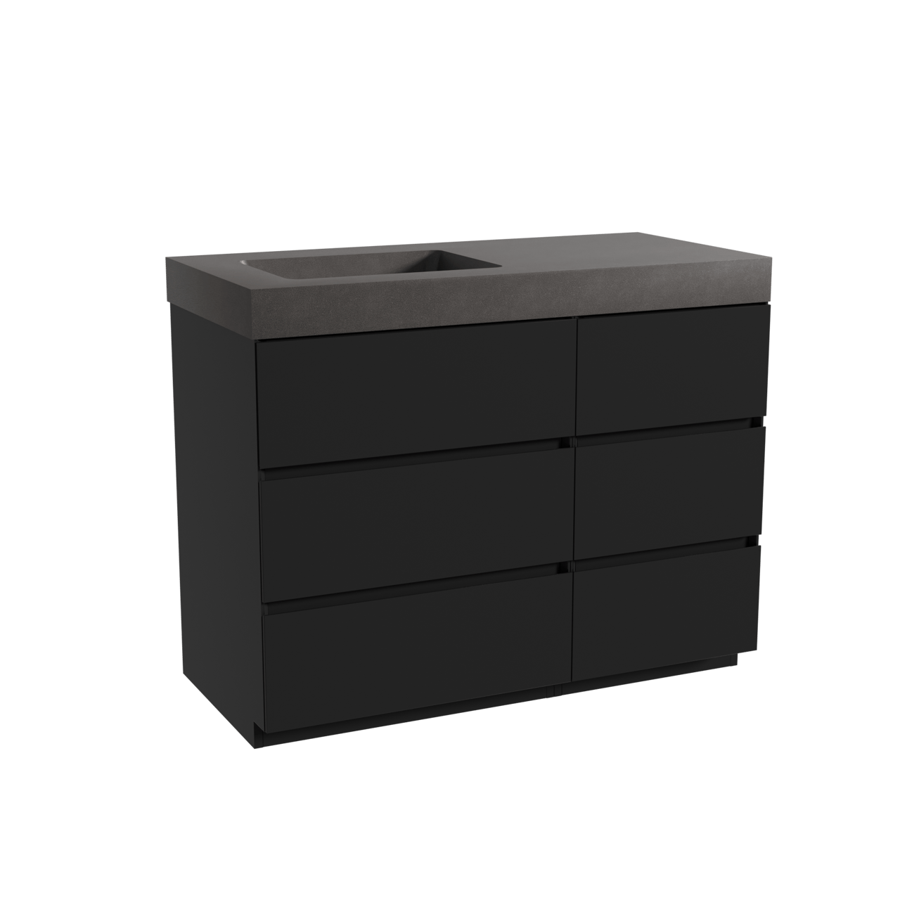 Storke Edge meuble salle de bains avec lavabo Scuro High