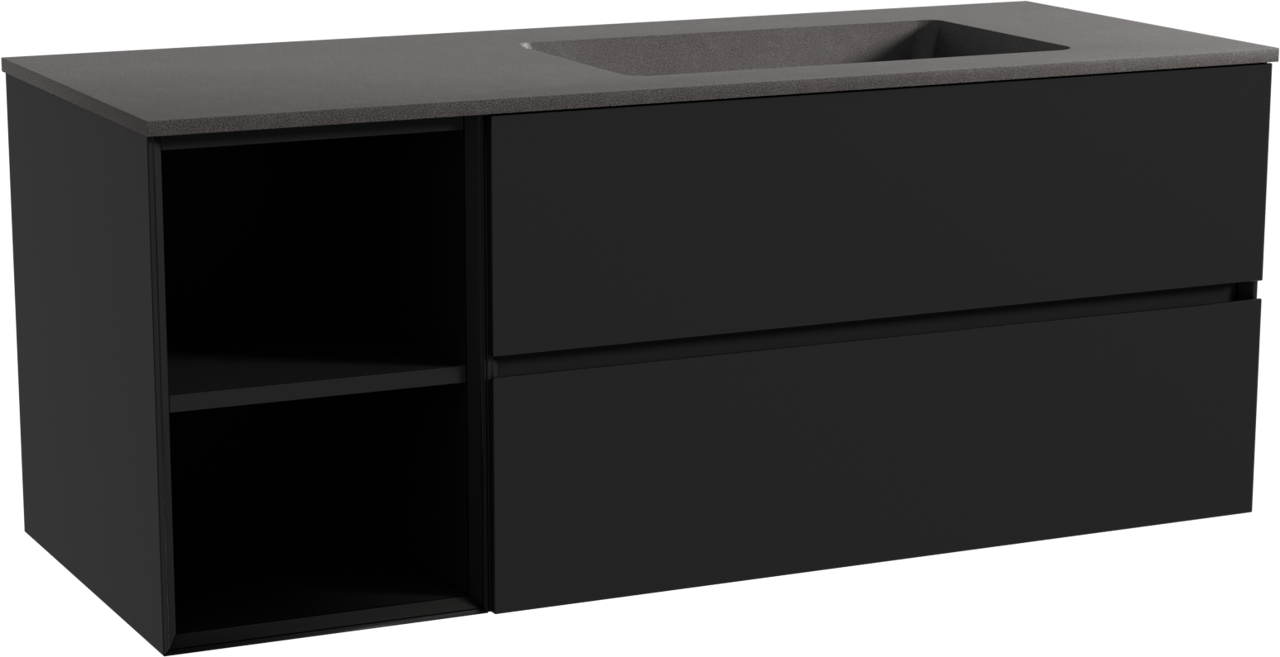 Storke Edge badkamermeubel met Scuro wastafel