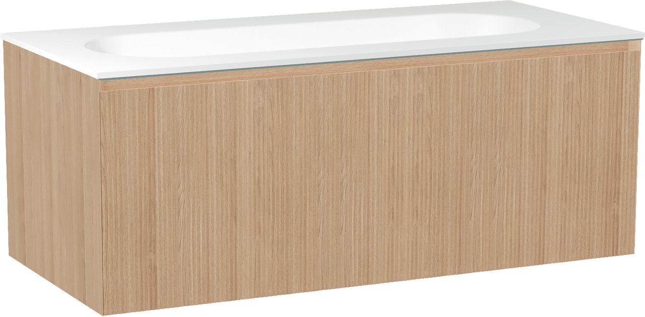 Balmani Fila badkamermeubel met Tablo Oval wastafel