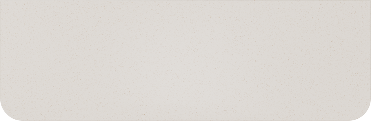 Storke Soft zwevend badmeubel 140 x 46 cm ruw eiken met Tavola Soft enkel of dubbel wastafelblad in solid surface beige granita