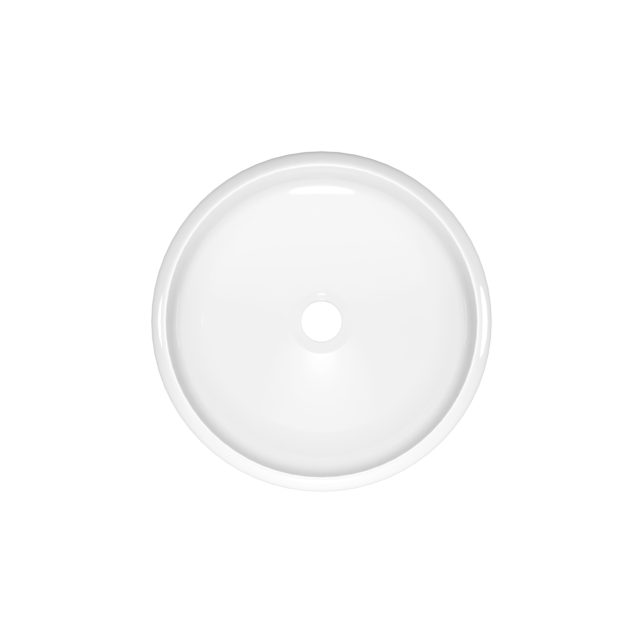 Luca Varess Vita waskom Glanzend Witte porselein rond Ø 36 cm