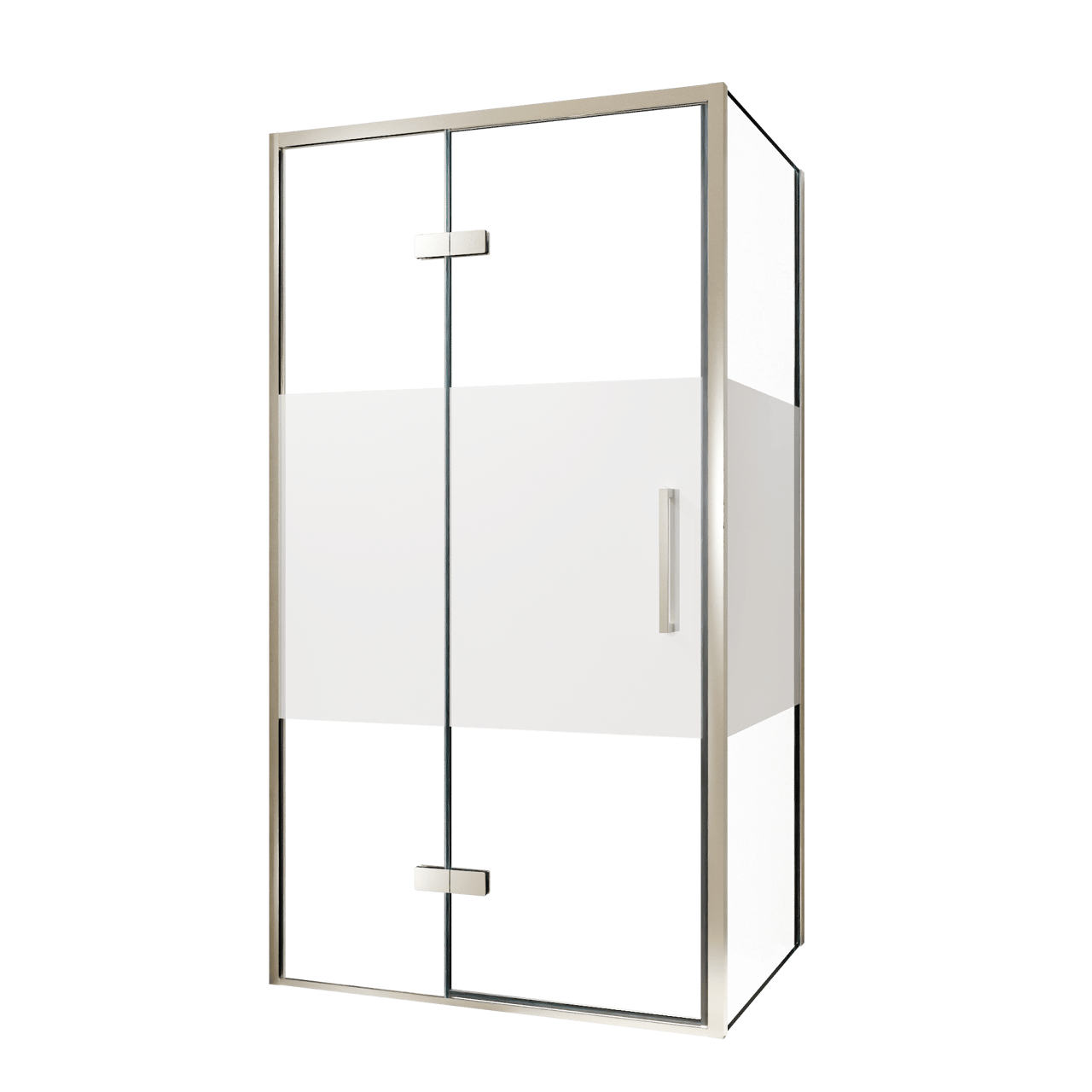 Balmani Senses Design Eckdusche mit Drehtür