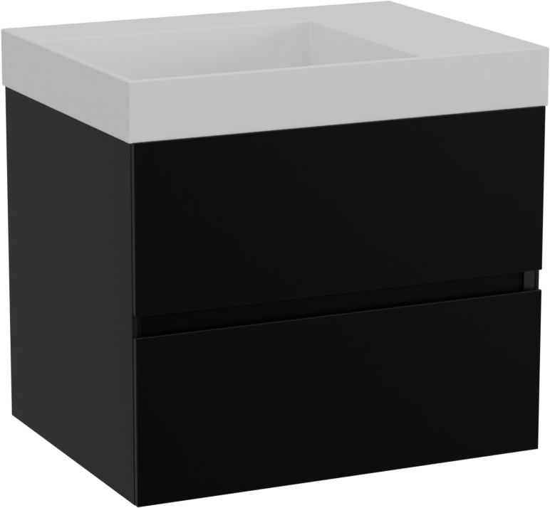 Storke Edge Badmöbel mit Jura Waschtisch