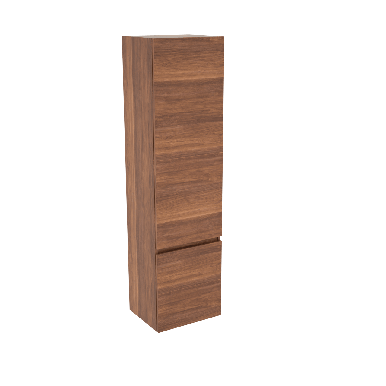 Balmani Cubo/Lucida zwevende badkamerkast rechts notelaar 45 x 35 x 169 cm