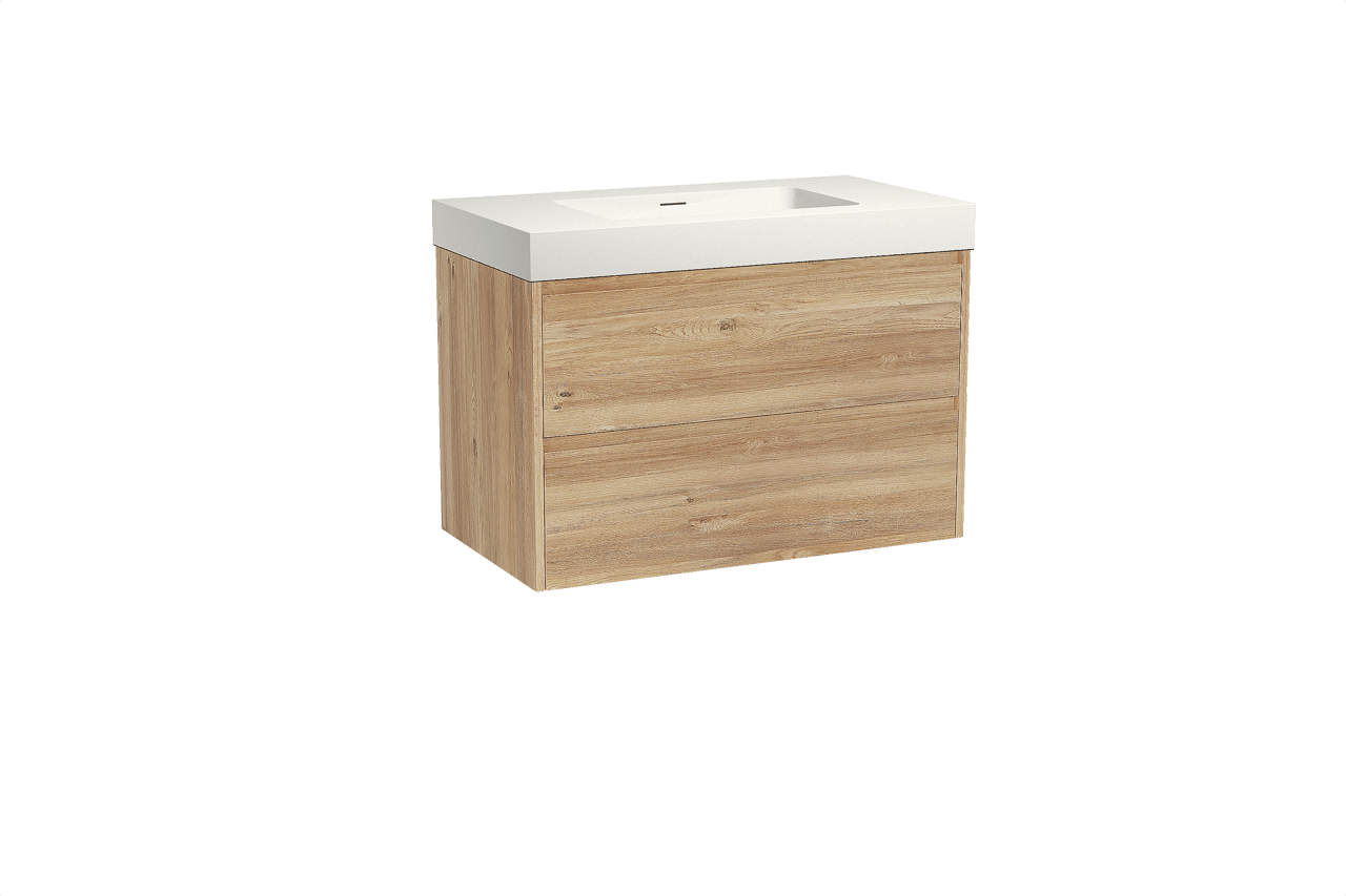 Storke Seda meuble salle de bains avec plan vasque Mata High